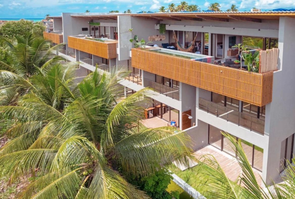 Milagres Hospedagens - Praia E Vista Coqueiros เซามิเกลโดสมีลาเกรส ภายนอก รูปภาพ